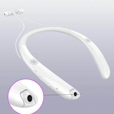 China Camera Neckband Band Wireless Headset Louder Wireless Magnetic Earbud Earpiece Prices Favorable Indoor And Outdoor Sports for sale