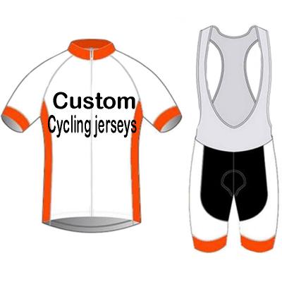 China Breathable Custom Short Sleeve Men Long Women Cycling Jersey Clothing Set Uniform Suit In For Bicycle for sale