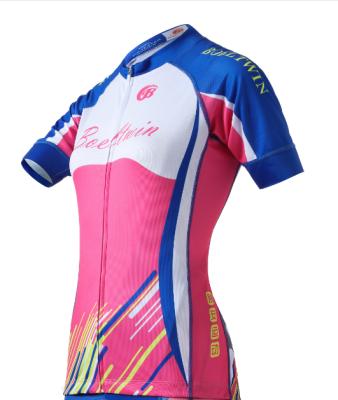 China Breathable Custom Womens Cycling Jersey Top And Cycling Cycling Clothing MTB Bib Shorts Triathlon Jersey for sale