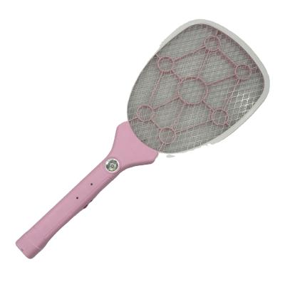 China Sustainable Custom Promotional Goods Using Electric Anti Killing Rocklight Mosquito Racket for sale