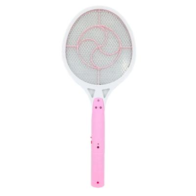 China Disposable Pink Color Anti Mosquito Killing Electronic Bat Mosquito Repellent Pest Control for sale