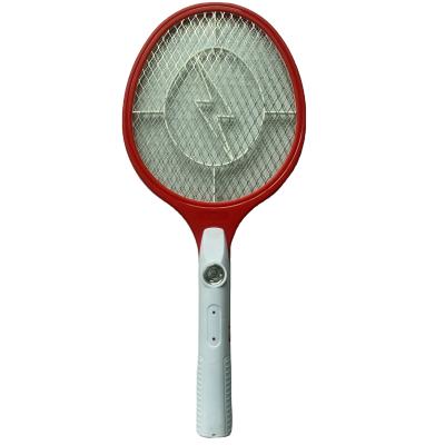 China Viable Electric Fly Swatter Killer Mosquito Trap Racket with LED Light for sale