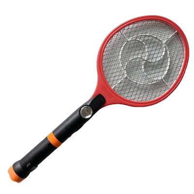 China Rechargeable disposable flashlight with a household mosquito swatter racket for sale