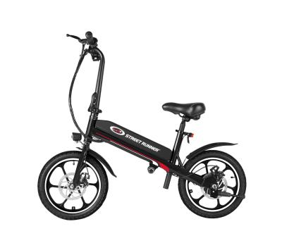 China New 16 Inch E-Bike 16 Inch E-Bike 36V 6.0AH Unisex Lightweight Cheap Battery Folding Electric Bike Bicycle for sale