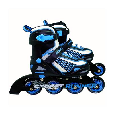 China Outdoor Sports Roller Skating EVA Hing Speed ​​Inline Straight Row Adjustable Skating Shoes for sale