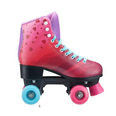 China PVC Good Quality Roller Skate Shoes Integrated Roller Skating Price for sale