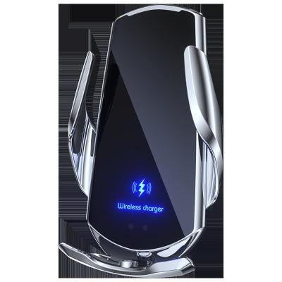 China Amazon mobile phone sells hot Qi wireless charger 15W car charger Q5 car wireless fast magnetic phone holder for sale