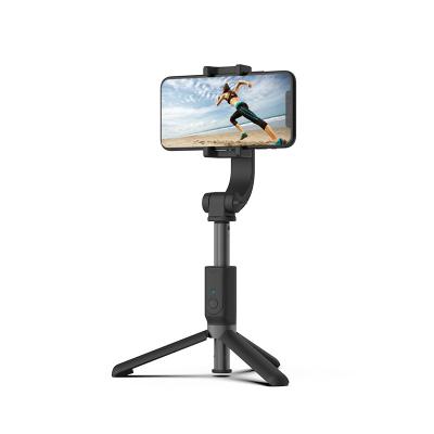 China Mobile Phone 19004 Outdoor Sports Stabilizer Level Lock Rotate 360 ​​Degree Tripod Without APP Single Axis Gimbal Stabilizer for sale