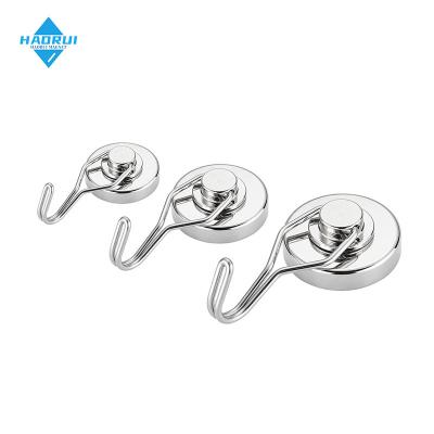 China New Evolution of Industrial Swing Magnetic Hook Swivel Magnet, Refrigerator Magnetic Hooks, Strong Neodymium Magnet Hook for sale