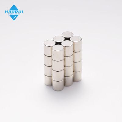 China Wholesale Magnetic Speaker Magnet D8x8 N35 China Factory Material Ndfeb Disc Neodymium Magnet for sale