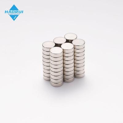 China High Quality Disc Speaker Ndfeb N50 N52 Magnet D8x3 Small Round Neodymium Magnet N35 for sale