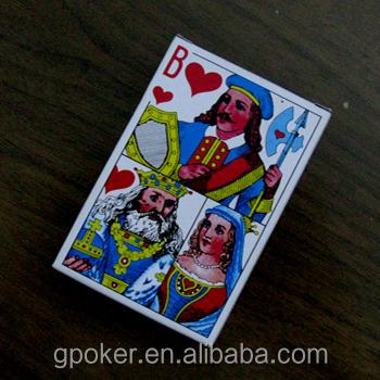 China Paper Poker Paper Game Card Sold To Russia for sale