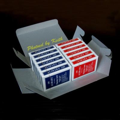 China Indonesia Paper Roll Promotional Playing Cards for sale