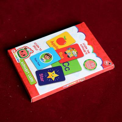 China 300gsm Paper or Customized OEM 18m Holland Paper Materials Alphabet Cards Educational Toys Hot Selling Age from Amazon Amazon Learning Cards. for sale