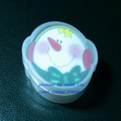 China Paper Transparent Plastic Box Packed Tiny Children's Paper Shaped Mini Playing Cards for sale