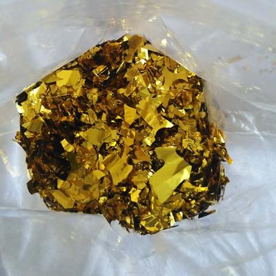 China Promotion Gift Irregular Gold Foil Confetti Wholesale for sale