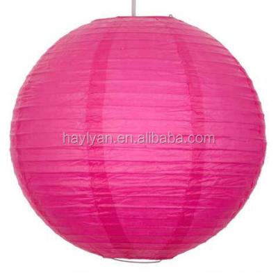 China Europe Japanese Round Paper Lanterns Hanging Party Decorations for sale