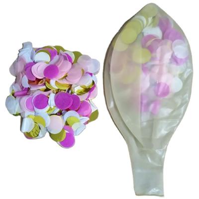 China Giant Toy Jumbo Promotional Round Confetti Balloon for sale