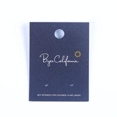 China Viable Custom Printed Jewelry Logo Swift Price Hang Tags For Jewelry for sale