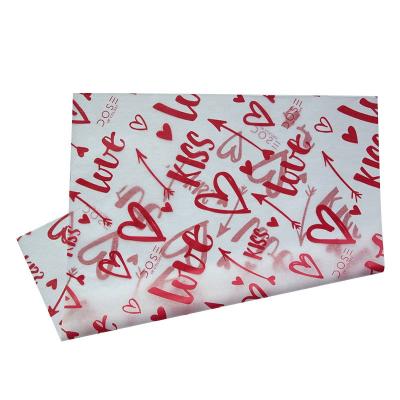 China Custom Logo Tissue Paper Silk Cloth Wrapping Tissue Paper Anticurl Curl Gift For Wrapping Supplement for sale