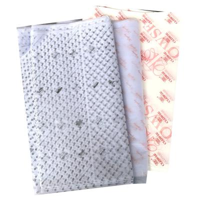 China Custom Logo Printed 17g Tissue Wrap Anti-Curl Custom Tissue Wrapping Paper for Accessories for sale