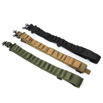 China 1000D Outdoor Adjustable Tactical Nylon Sling 15 Rope Strap Hook Messenger 2 Two Point Sling Shoulder Strap For Hunting Airsoft for sale