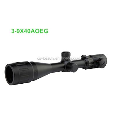 China Hunting CS1-017 Red and Green Illuminated Optics 3-9X40AOEG Tactical Rifle Scope for Paintball Airsoft Gun Hunting CS1-017 for sale