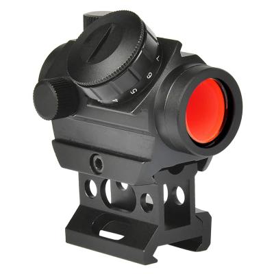 China 1x 25mm T1G Red Speed ​​Dot Sight 11 Holographic Sights Reflex with 20mm Rail Mount and Riser Rail Mount T1G for sale