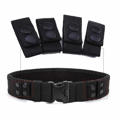 China Hunting Tactical Belt Buckles Heavy Duty Portable Webbing Strap Belt Keepers Belt Military Equipment Accessories For Outdoor Sports for sale