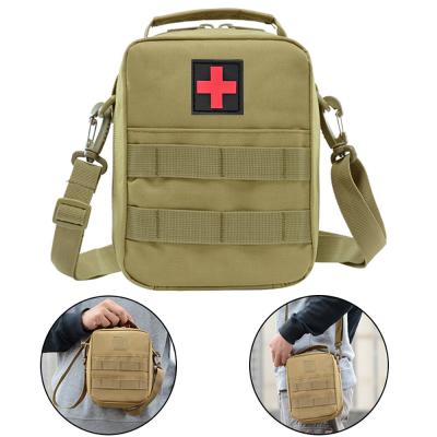 China Medical Kit Bag Survival Handbag Emergency Medical Kits For Medicines Outdoor Camping Non-slip Tactical Medical First Aid Storage Bag Travel Set for sale