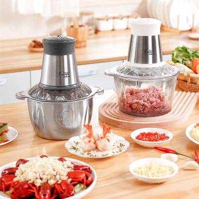 China 1.8L Large Capacity Kitchen Sustainable Kitchen Automatic Vegetable Blender Cutter Fruit Vegetable And Meat Cleaver for sale