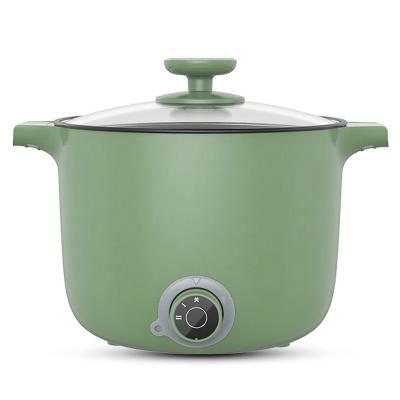 China Easy Operate Wholesale 1.5L Electric Food Steamer Steamer Pot Green Pizza Pan Electric Food Steamer Cooking Pot for sale