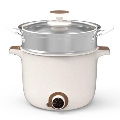 China Kitchen Appliances OEM Small Sustainable Electric Jug Pot Multi Purpose Non Stick Liner Electric Cooking Pot for sale