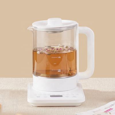 China Keep hot water smart digital electric glass kettle jug drinkware 1.8L factory coffee kettle samovar for sale