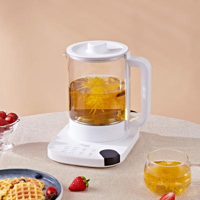 China Keep Hot Original Electric Glass Kettle Borosilicate Glass Electric Kettle 1.8l Factory Glass for sale