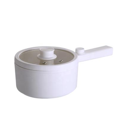 China Easily Cleaned Nonstick Round 1.5L With Glass Lids Ceramic Cooking Pots For Kitchen for sale