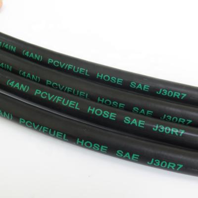 China Gasoline & Oil/Diesel/Petrol Line 5/8 Inch Nitrile Rubber Fuel Injection Hose Rated SAE J30 R7 for sale