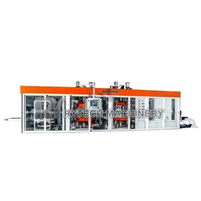 China Automatic Thermoforming Machine Three Stage Factory Plastic Multi Station Forming Machine for sale