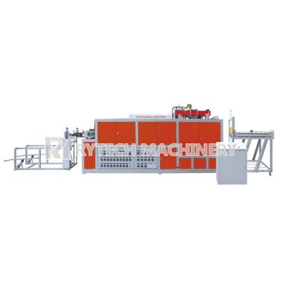 China Plastic Products PS Foam Food Container Making Machine And Fast Food Dish Cans Forming Machine for sale