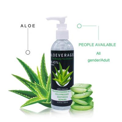 China Hot Selling Soothing Aloe Vera Natural Organic 100% Pure Gel Best Of Moisturizer OEM Korea Skin Care Natural Moisturizer For Face for sale