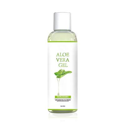 China Organic Aloe Vera Soothing Gel Moisturizer OEM Private Label Aloe Vera Extract Moisturizing Cream Acne Treatment Face Skin Care Gel for sale