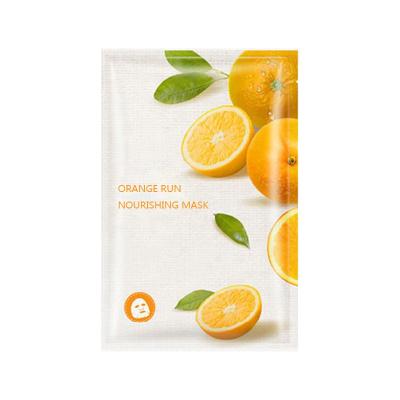 China Moisturizer Skin Care Whitening Sheet Natural Facial Face Deep Hydration Nourishing Orange Mask for sale