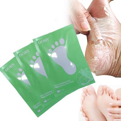 China Natural Organic Foot Lime OBM High Natural Organic Foot Lime Foot Skin Care Sock Effective Peeling Treament for sale