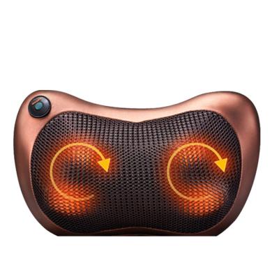 China High Quality Neck Car and Home Portable Electric Vibrating Heat Neck Massage Pillow for sale