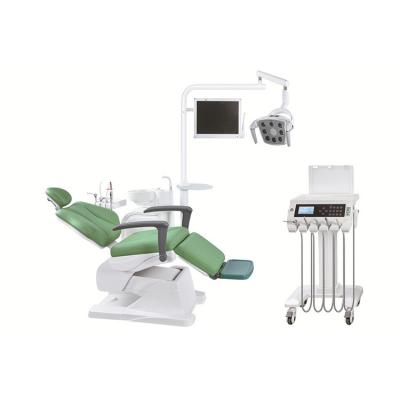 China Metal Chinese Fashion Mobile Ce Approved Integral Portable Dental Unit Dental Chair Price for sale