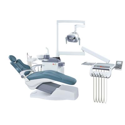 China Cheap comfortable economic dental unit metal chair full integral hot selling price with CE,ISO china dental unit for sale