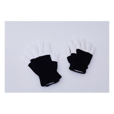 China Fashional Customized Luminous Glowing LED Gloves One Pair Breathable Flashing LED Finger Gloves for sale