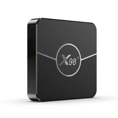 China Interesting Amlogic S905W2 Android 11 TV Box 2GB 16GB X98 AV1 Price Plus Video AV1 Support 4Kx2K@60fps Android TV Box Multi-Language for sale