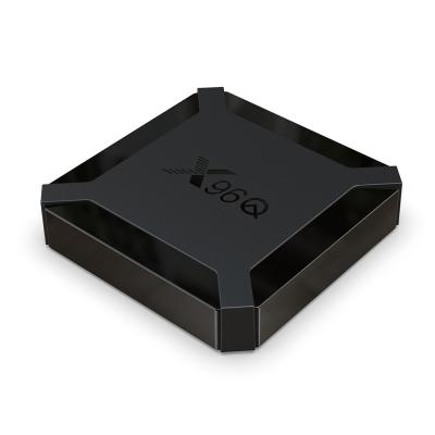 China Cheapest Score 42417 2G Wifi Android 10 4K Android TV Box X96Q 1GB 8GB 2GB 16GB Android TV Box 4K for sale