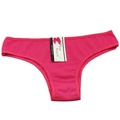 China Antibacterial hot sexy multi colors women panties underwear cotton12 pcs bikini briefs pack for sale